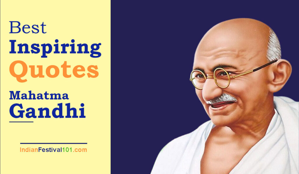 25 Inspiring Mahatma Gandhi Quotes In English