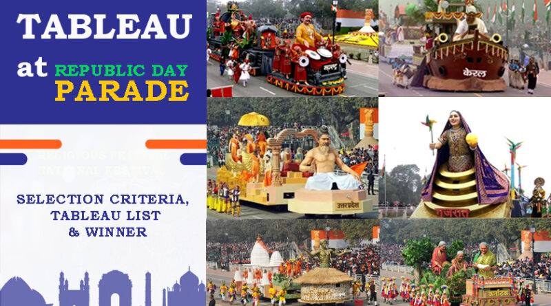 Tableaux at Republic Day Parade