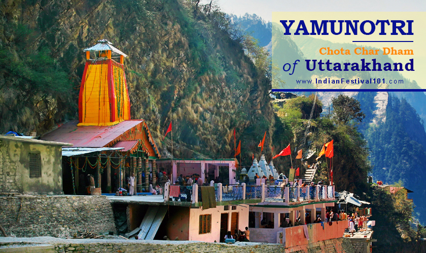 Chota Char Dham of Uttarakhand: Name, Location & Yatra Details 2 Yamunotri Chota Char Dham