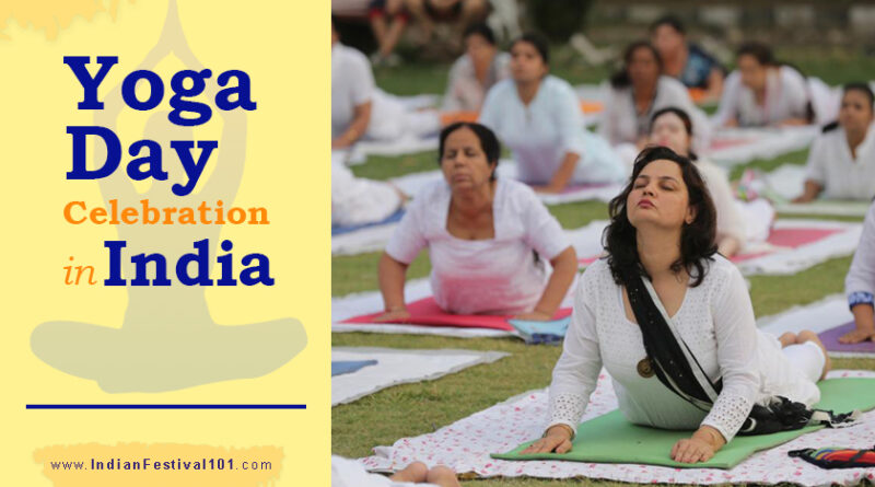 Yoga Day Celebration in India