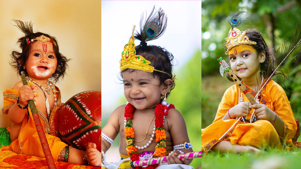 Krishna Dress for Kids