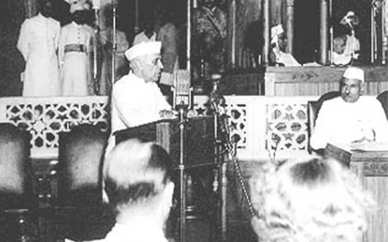 Nehru Speech on Independence Day